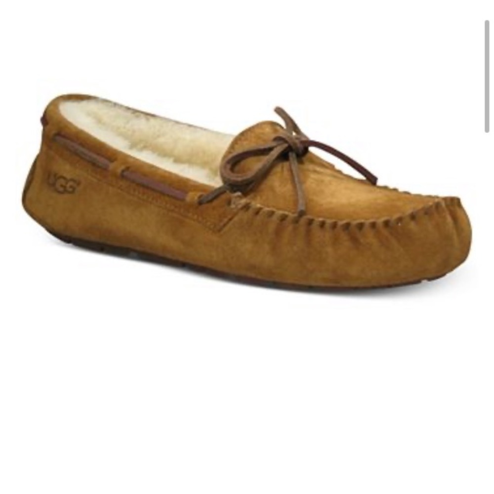 Chestnut UGG moccasins